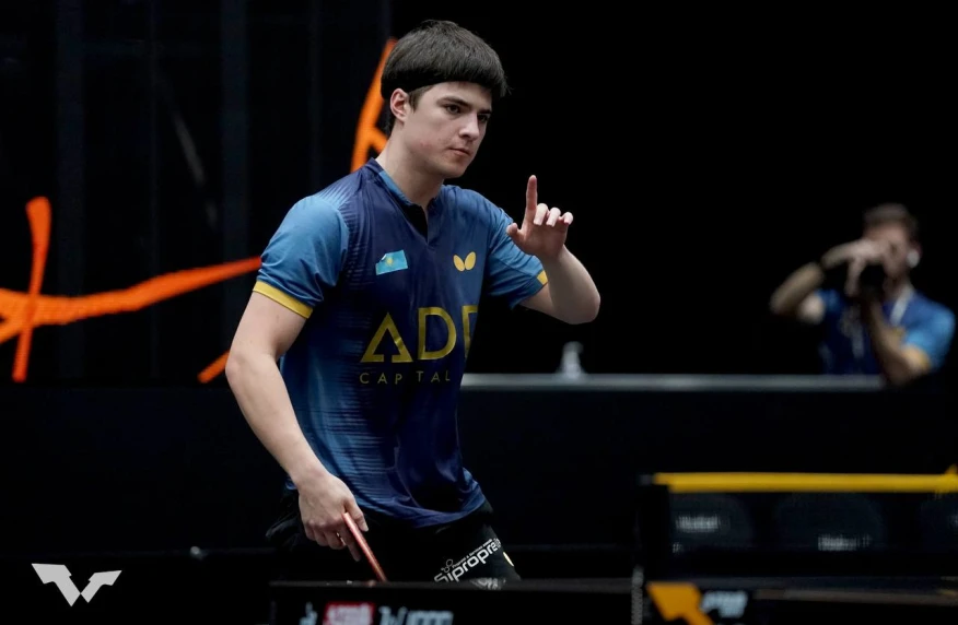 Алан Курмангалиев вышел в полуфинал турнира «WTT China Youth Smash»