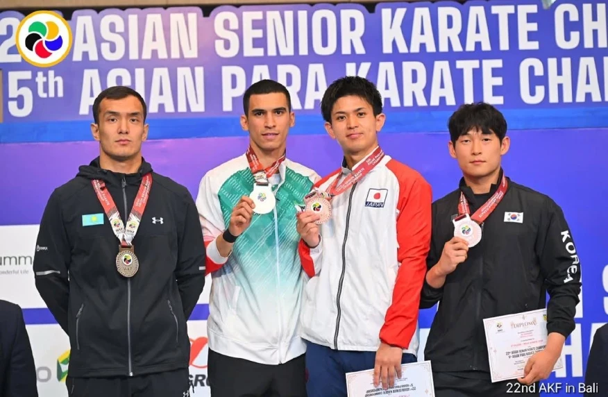 Қазақстан каратэден Азия чемпионатында үздік үш команданың қатарына енді