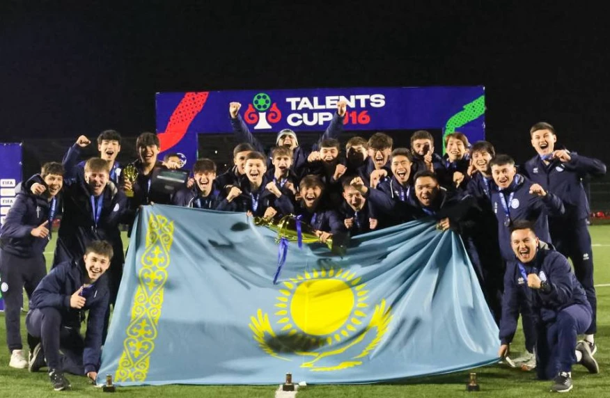 Юношеская сборная Казахстана U-16 стала победителем турнира «Talents Cup»