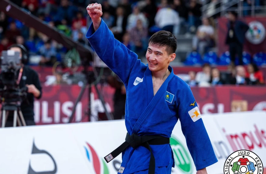 Нұрқанат Серікбаев дзюдодан Grand Slam жарысының чемпионы атанды