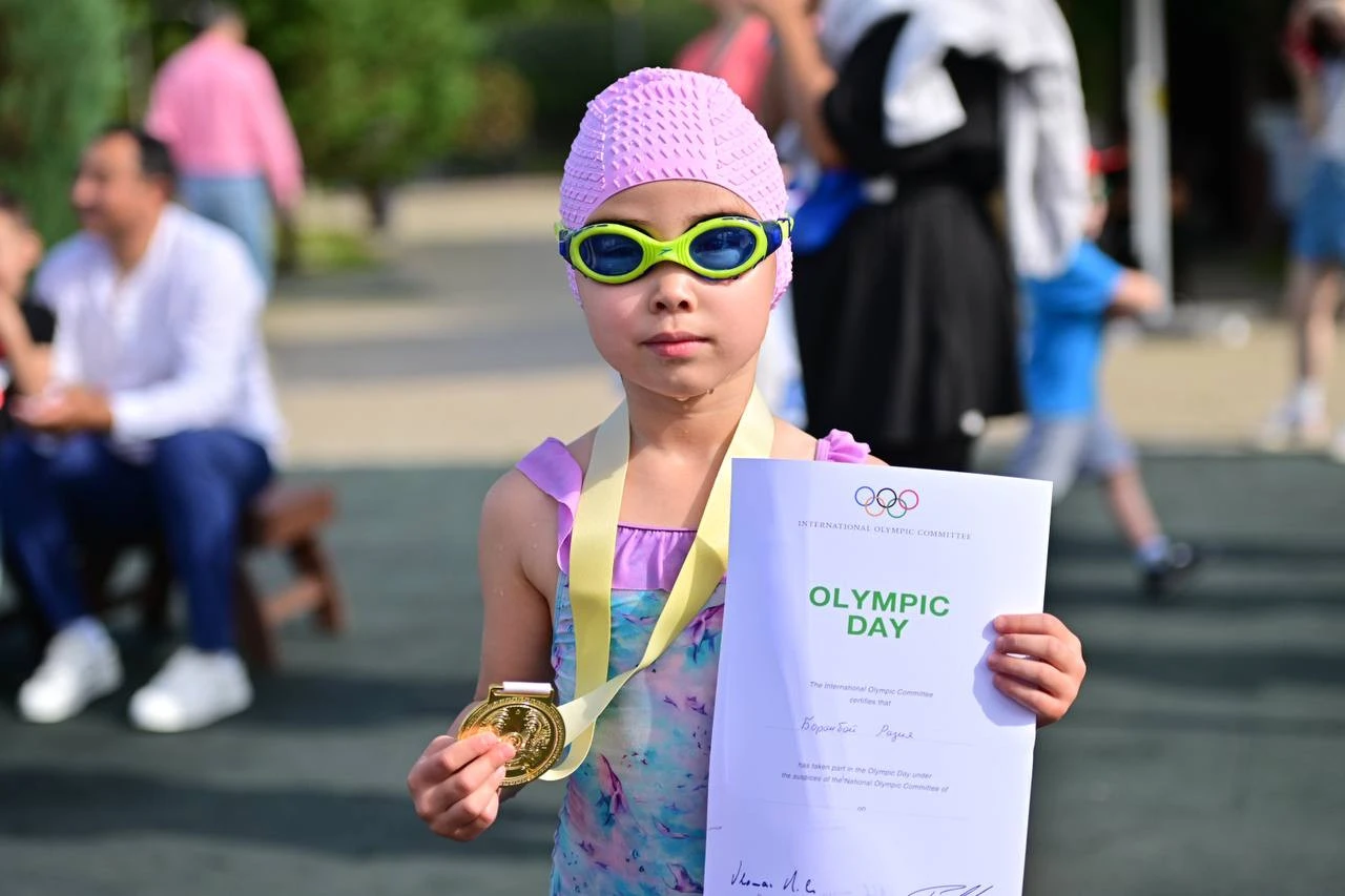 В Казахстане отметили Международный Олимпийский день