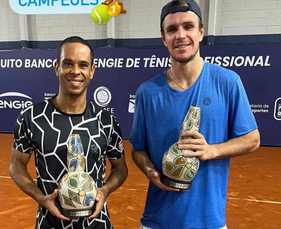 Дмитрий Попко выиграл турнир в Бразилии в парном разряде