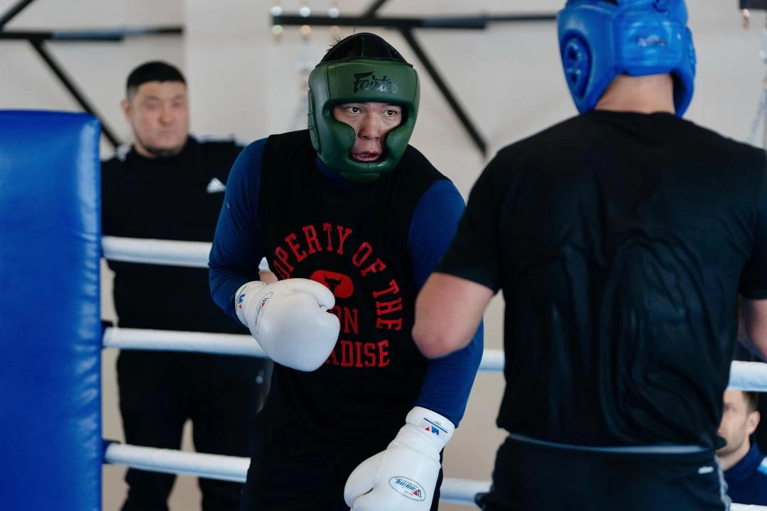 Боксшылар Түркістанда дайындалуда (фото)