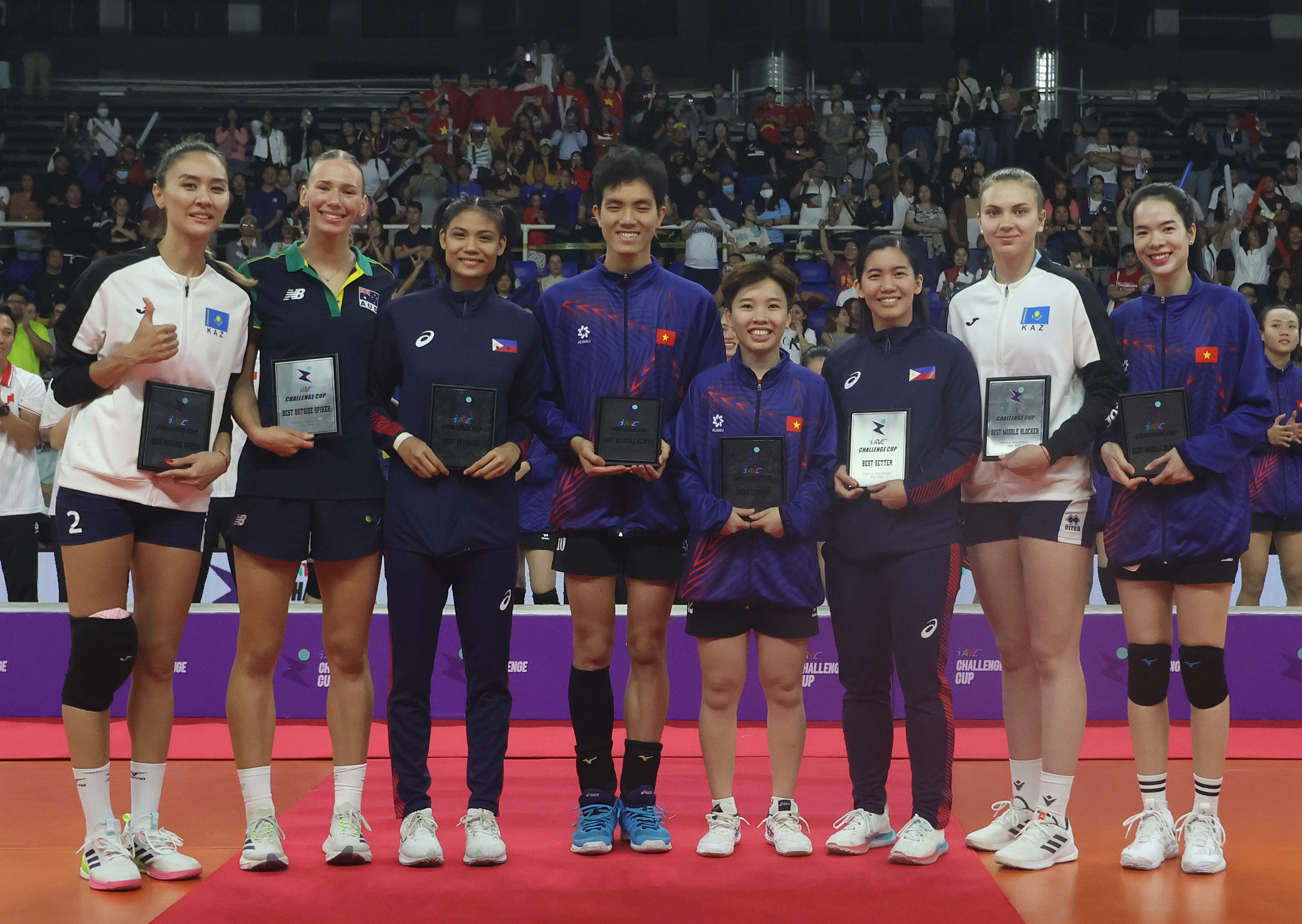 Казахстанская федерация волейбола добивается проверки игрока женской сборной Вьетнама на уровень мужских гормонов