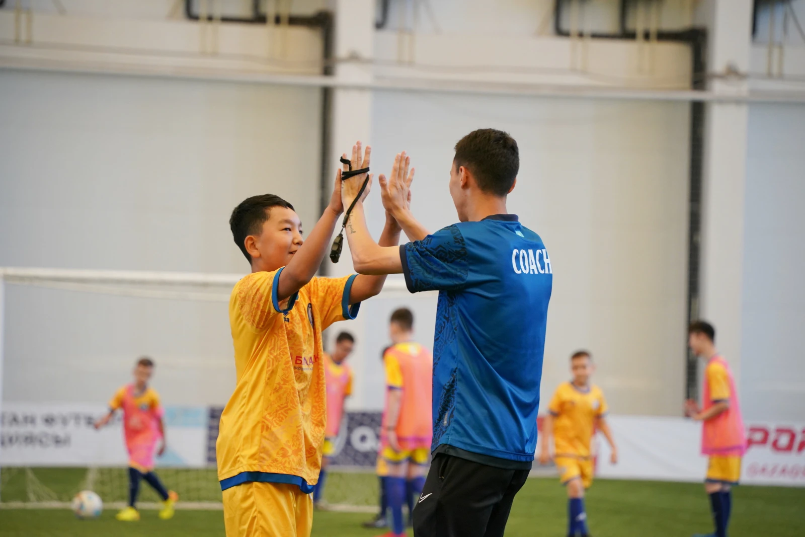 В Астане презентовали футбольную лигу для детей и юношей с аутизмом и синдромом Дауна