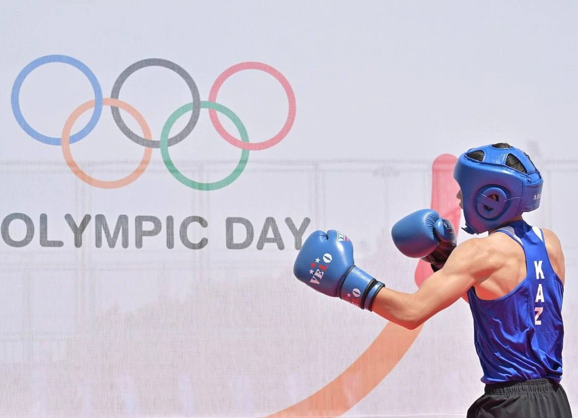 В Казахстане отметили Международный Олимпийский день