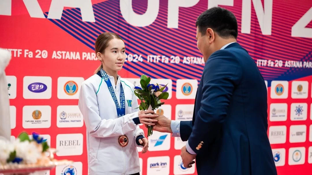 Казахстанские спортсмены завоевали восемь медалей на турнире по пара настольному теннису в Астане