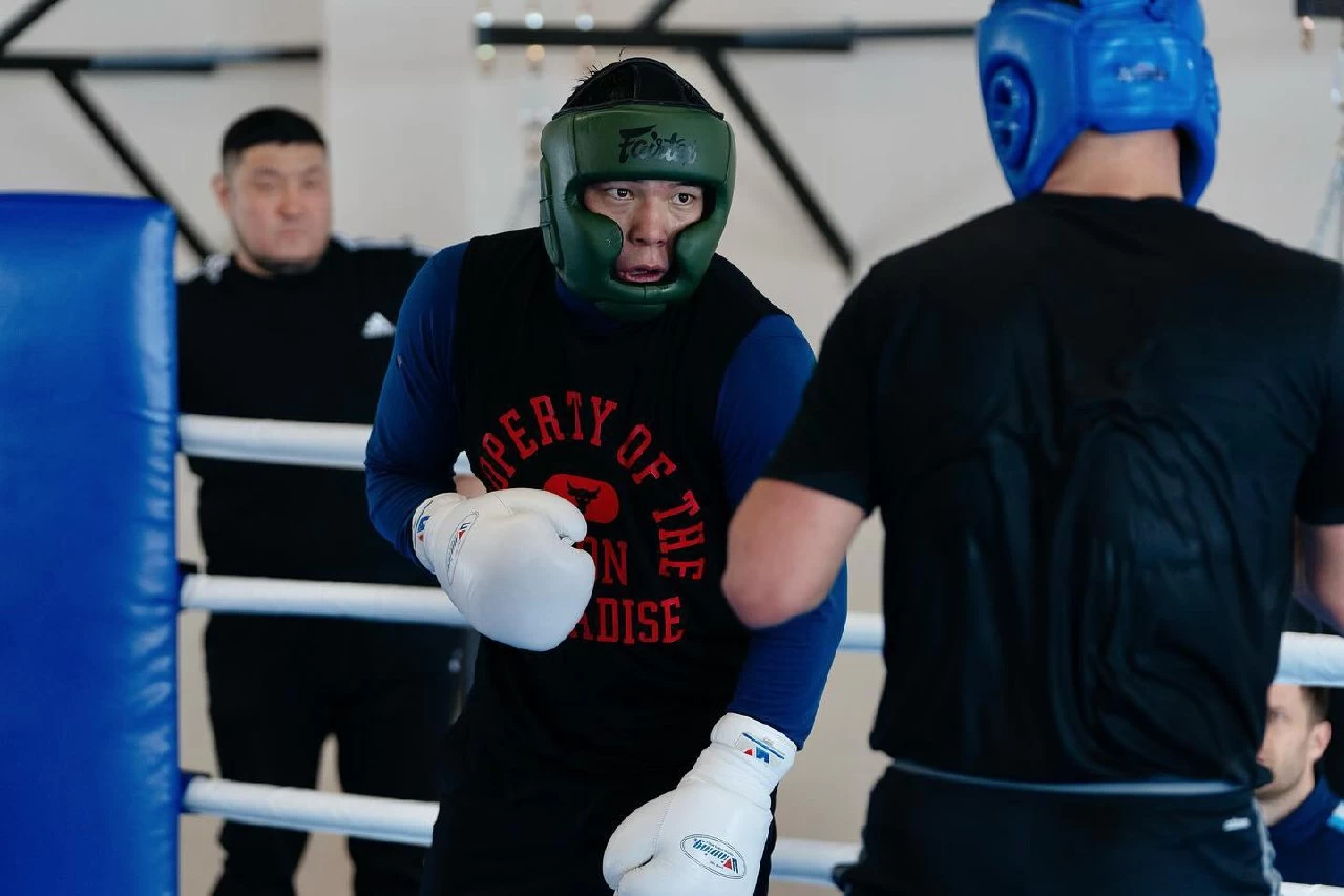 Бокстан Қазақстан құрамасының жаттығуы (фото)