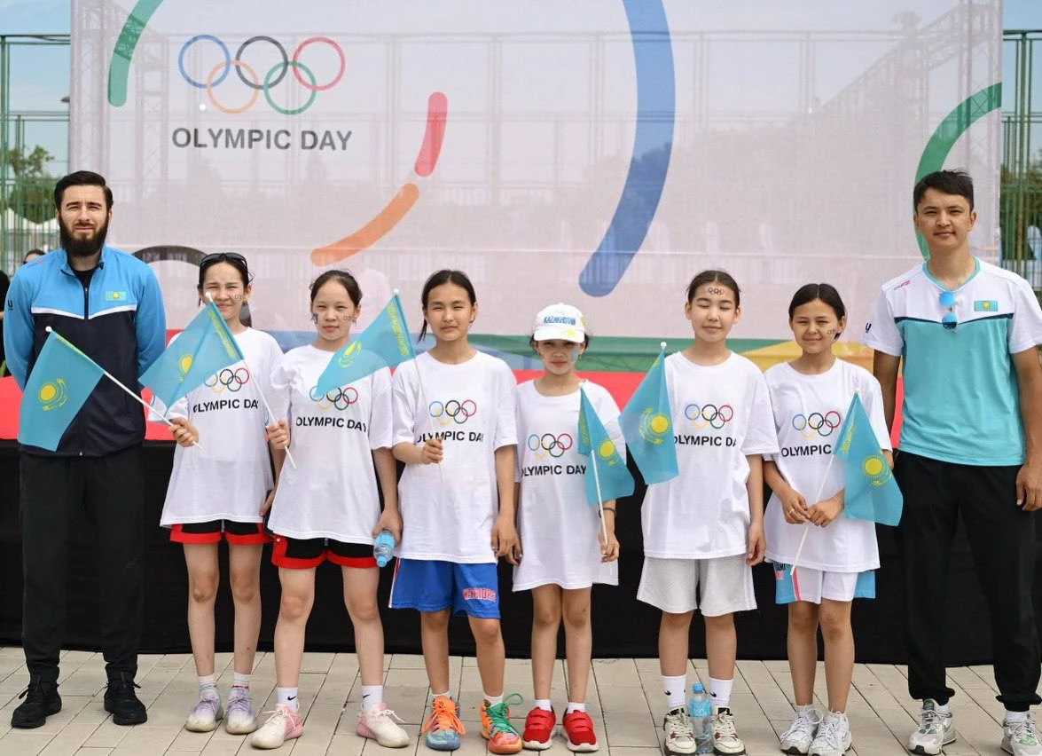 В Казахстане отметили Международный Олимпийский день